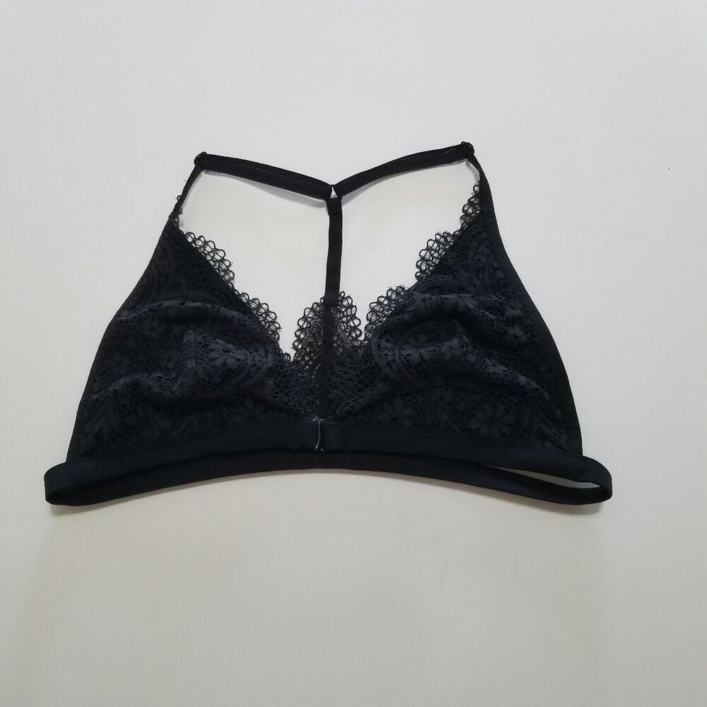 Victoria's Secret Lace Bra Black Size L
